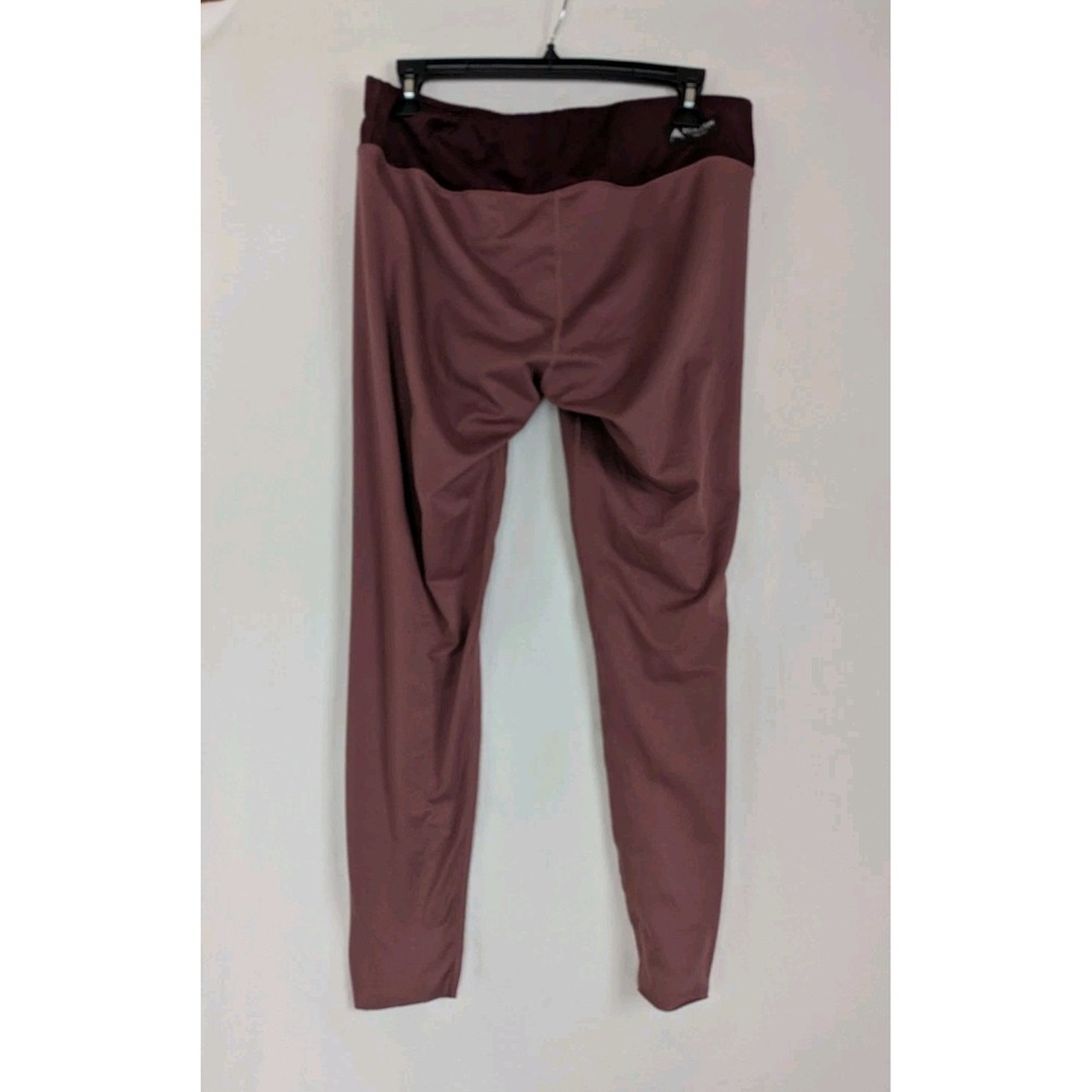 BURTON Leggins Womens L DryRide Wicking Baselayer Pants Brown - Picture 2 of 5